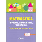 Invatare, aprofundare si recapitulare – matematica, clasa a VI-a – Nadia Barbieru Auxiliare scolare. Auxiliare Clasa a 6-a. Matematica Clasa 6. Set Semestrul I + Semestrul II Clasa 6 imagine 2022
