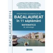 Pregatirea examenului de matematica la Bacalaureat 2014 in 11 saptamani – Constantin Angelescu librariadelfin.ro