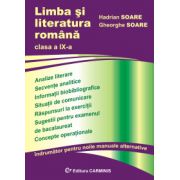 Limba si literatura romana - indrumator pentru clasa a ix-a