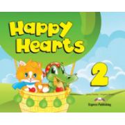 Happy Hearts 2, Pupils Pack. Curs de limba engleza pentru prescolari cu multirom si fise de lucru – Virginia Evans librariadelfin.ro imagine 2022