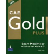 Caietul elevului Exam Maximiser CAE Gold PLus and CD with key Pack – Elaine Boyd La Reducere and imagine 2021