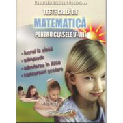 Teste grila de matematica (Clasele V-VIII) librariadelfin.ro