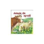 Animale din ograda. pliant cartonat cu imagini color