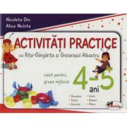 Activitati practice cu Rita-Gargarita si Greierasul Albastru, pentru grupa mijlocie 4-5 ani - Alice Nichita