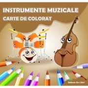 Carte de colorat. Instrumente Muzicale – Adina Grigore librariadelfin.ro