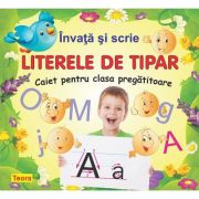 Invata si scrie literele de tipar - Diana Rotaru
