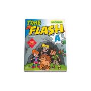 Time Flash Workbook with CD-Rom and Stickers by H. Q. Mitchell – level A librariadelfin.ro