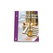 The Man Who Would Be King by Rudyard Joseph Kipling-level 4 (Story adapted by H. Q Mitchell) -pack with CD imagine libraria delfin 2021