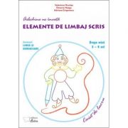 Arlechino ne invata elemente de limbaj scris - caiet de lucru (3-4 ani)