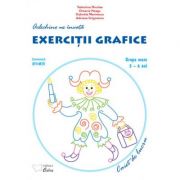 Arlechino ne invata exercitii grafice – caiet de lucru pentru 5-6 ani