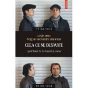 Ceea ce ne desparte - Epistolarul de la Hanul lui Manuc (Vasile Ernu)