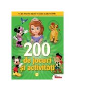 200 de jocuri si activitati. 96 de pagini de distractie garantata - Colectia Disney
