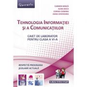Tehnologia informatiei si a comunicatiilor - caiet pentru clasa a vi-a