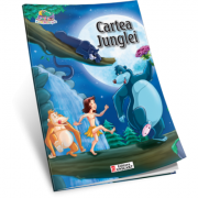 Cartea junglei. Carte de colorat A5 ilustrata librariadelfin.ro imagine 2022