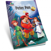 Peter Pan. Carte de colorat A5 ilustrata librariadelfin.ro imagine 2022