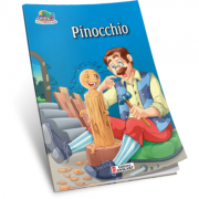 Pinocchio. Carte de colorat A5 ilustrata