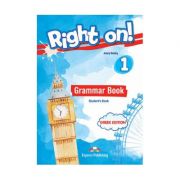 Curs engleza Right on! 1 Grammar Book Student’s Book cu Digibook App – Jenny Dooley librariadelfin.ro