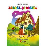 Hansel si Gretel. Poveste de colorat – Fratii Grimm librariadelfin.ro imagine 2022