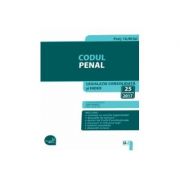 Codul penal. Editie tiparita pe hartie alba. Legislatie consolidata si index: 25 octombrie 2017 librariadelfin.ro imagine 2022
