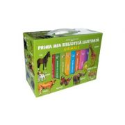 Prima mea biblioteca ilustrata. Animale. Bebe invata. 8 carticele librariadelfin.ro imagine 2022 cartile.ro