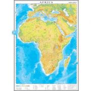 Africa. Harta fizica 1000×1400 mm (GHC16F) librariadelfin.ro