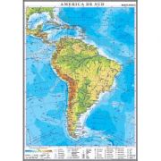 America de Sud. Harta fizica 1000×1400 mm (GHC13F) librariadelfin.ro poza 2022