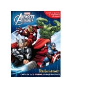 Avengers Assemble. Razbunatorii. Carte joc cu 12 figurine si plansa ilustrata – Marvel librariadelfin.ro