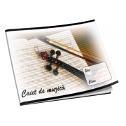 Caiet de muzica x 3 Buc, 24 file (CI71014) librariadelfin.ro imagine 2022