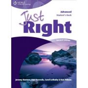 Just Right Advanced Second Edition Student’s Book – Jeremy Harmer librariadelfin.ro
