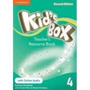 Kid’s Box Level 4 Teacher’s Resource Book – Kathryn Escribano librariadelfin.ro