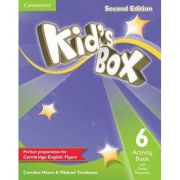 Kid’s Box Level 6 Activity Book – Caroline Nixon, Michael Tomlinson Auxiliare scolare. Auxiliare Clasele 5-8. Limbi straine Clasele 5-8 imagine 2022