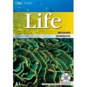 Life Beginner Workbook with Key plus Audio CD – Helen Stephenson librariadelfin.ro