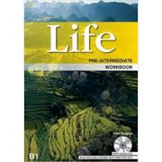 Life Pre-Intermediate Workbook with Key and Audio CD librariadelfin.ro
