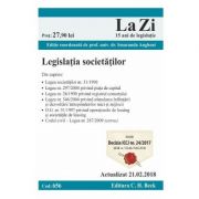 Legislatia societatilor Act. 21. 02. 2018 – Smaranda Angheni librariadelfin.ro
