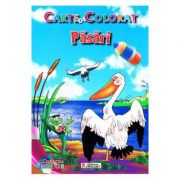 Pasari - carte de colorat
