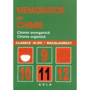 Memorator de chimie. sinteze pentru liceu