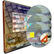 Pachet Geometrie Plana. Aplicatie pentru predare asistata de calculator. 3 CD-uri Jocuri si Jucarii. Multimedia. CD/DVD-uri educationale imagine 2022