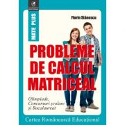 Probleme de calcul matriceal. Olimpiade. Concursuri scolare. Bacalaureat – Florin Stanescu imagine 2022