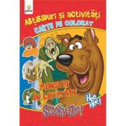 Abtibilduri si activitati cu Scooby-Doo! - Monstri in libertate - Carte de colorat