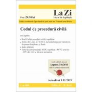 Codul de procedura civila. Cod 684. Actualizat la 9. 01. 2019 – Traian-Cornel Briciu librariadelfin.ro