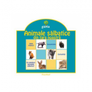 Pliante educative - Animale salbatice din tara noastra