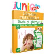 Scrie si sterge! Junior Plus. Gandire matematica