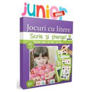 Scrie și sterge! Junior Plus. Jocuri cu litere librariadelfin.ro imagine 2022