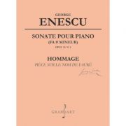 Sonate pour piano. Opus 24, numarul 1 – George Enescu La Reducere 24. imagine 2021