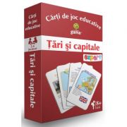Tari si capitale. Carti de joc educative