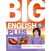 Big English Plus 5 Pupils’ Book with MyEnglishLab Access Code Pack – Mario Herrera access imagine 2022