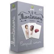 Carti de joc Montessori. Corpul uman imagine librariadelfin.ro