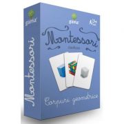 Corpuri geometrice. Carti de joc Montessori clasificare librariadelfin.ro imagine 2022