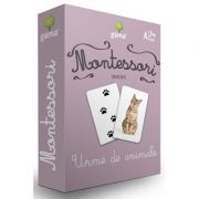 Carti de joc Montessori. Urme de animale librariadelfin.ro