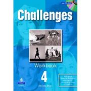 Challenges Workbook 4 and CD-Rom Pack – Amanda Maris Jocuri si Jucarii. Multimedia. CD/DVD-uri educationale imagine 2022